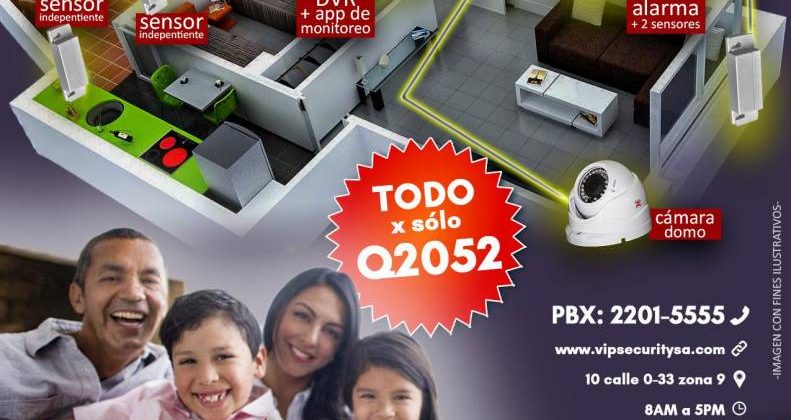 SEGURIDAD COMPLETA PARA EL HOGAR POR Q2052