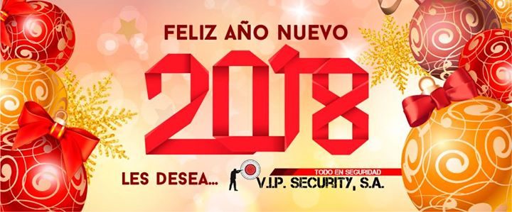 ¡Feliz 2018!